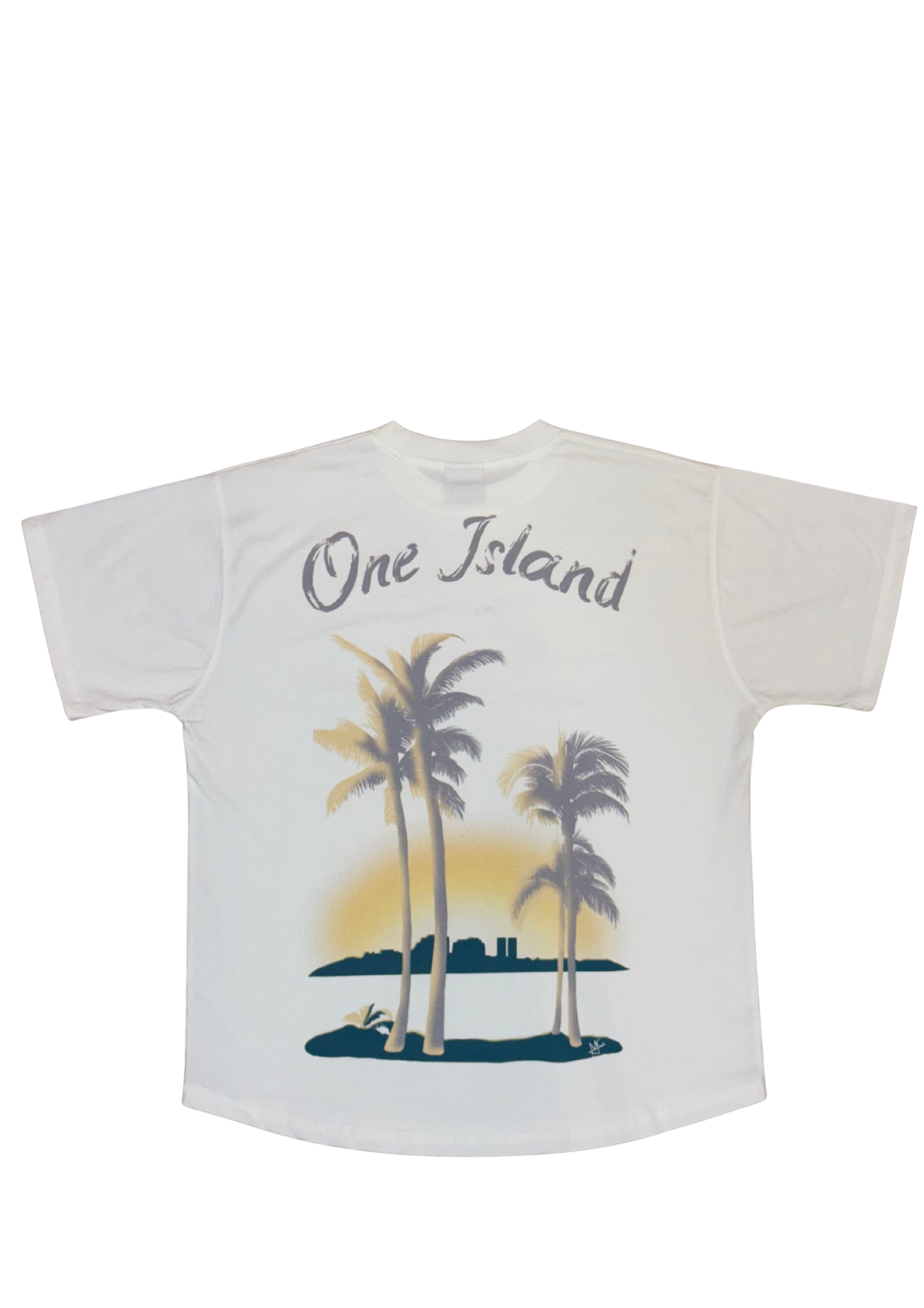 T-Shirt manches courtes blanc adulte SXM