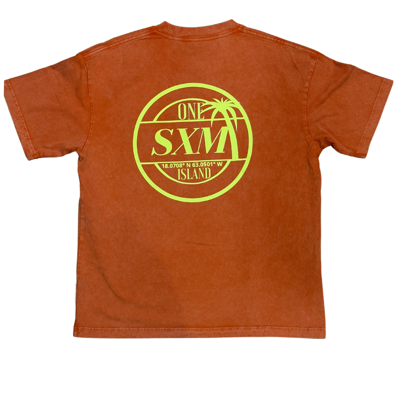 T-Shirt manches courtes Orange adulte SXM