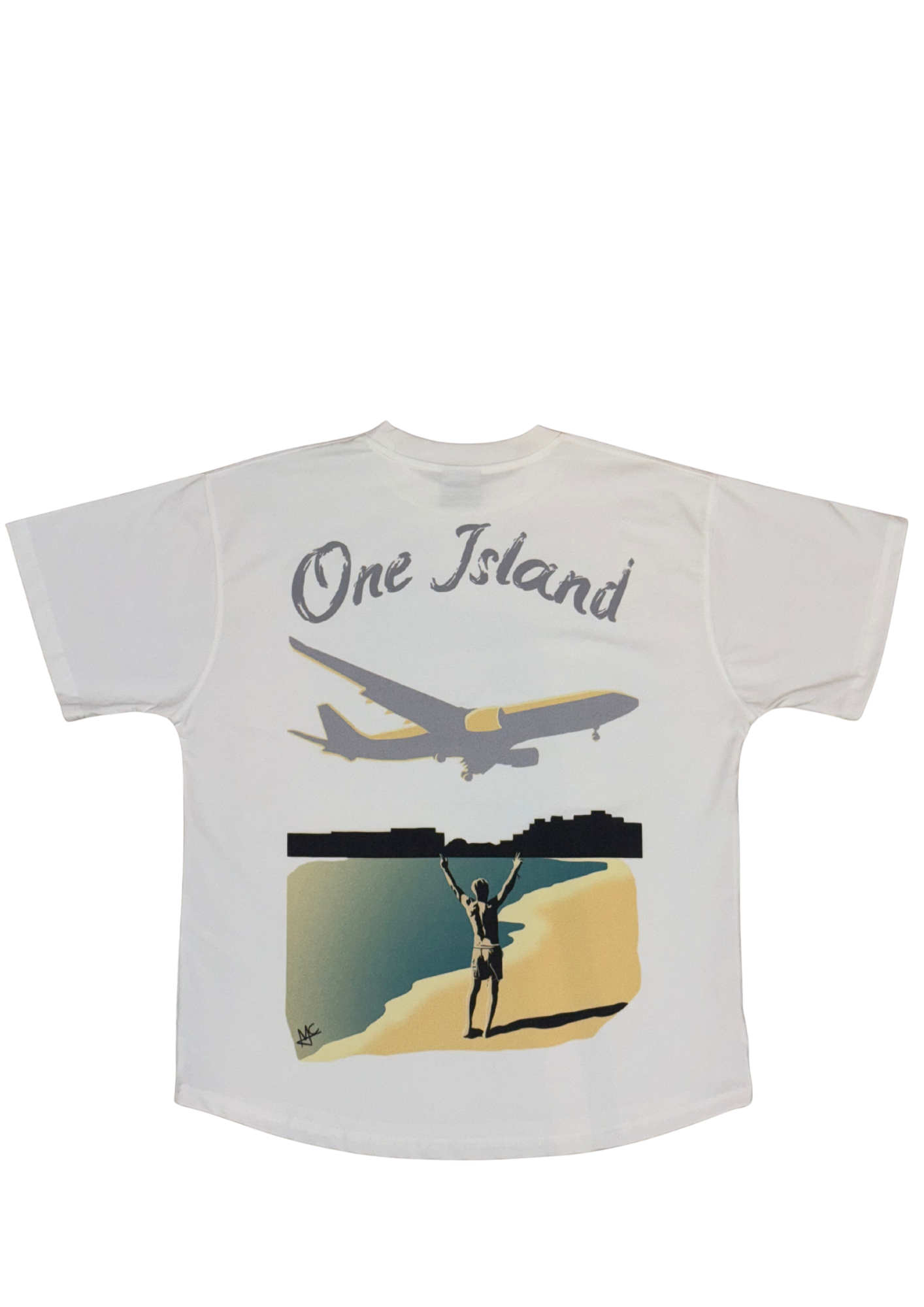 T-Shirt manches courtes blanc adulte SXM