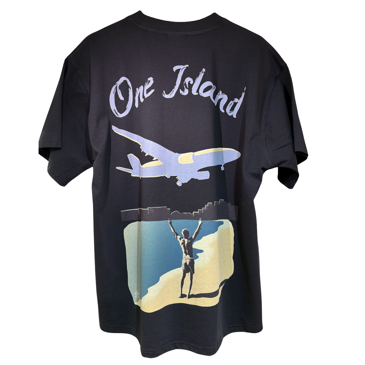 T-shirt One Island - Avion Noir (Édition limitée x Carolina)