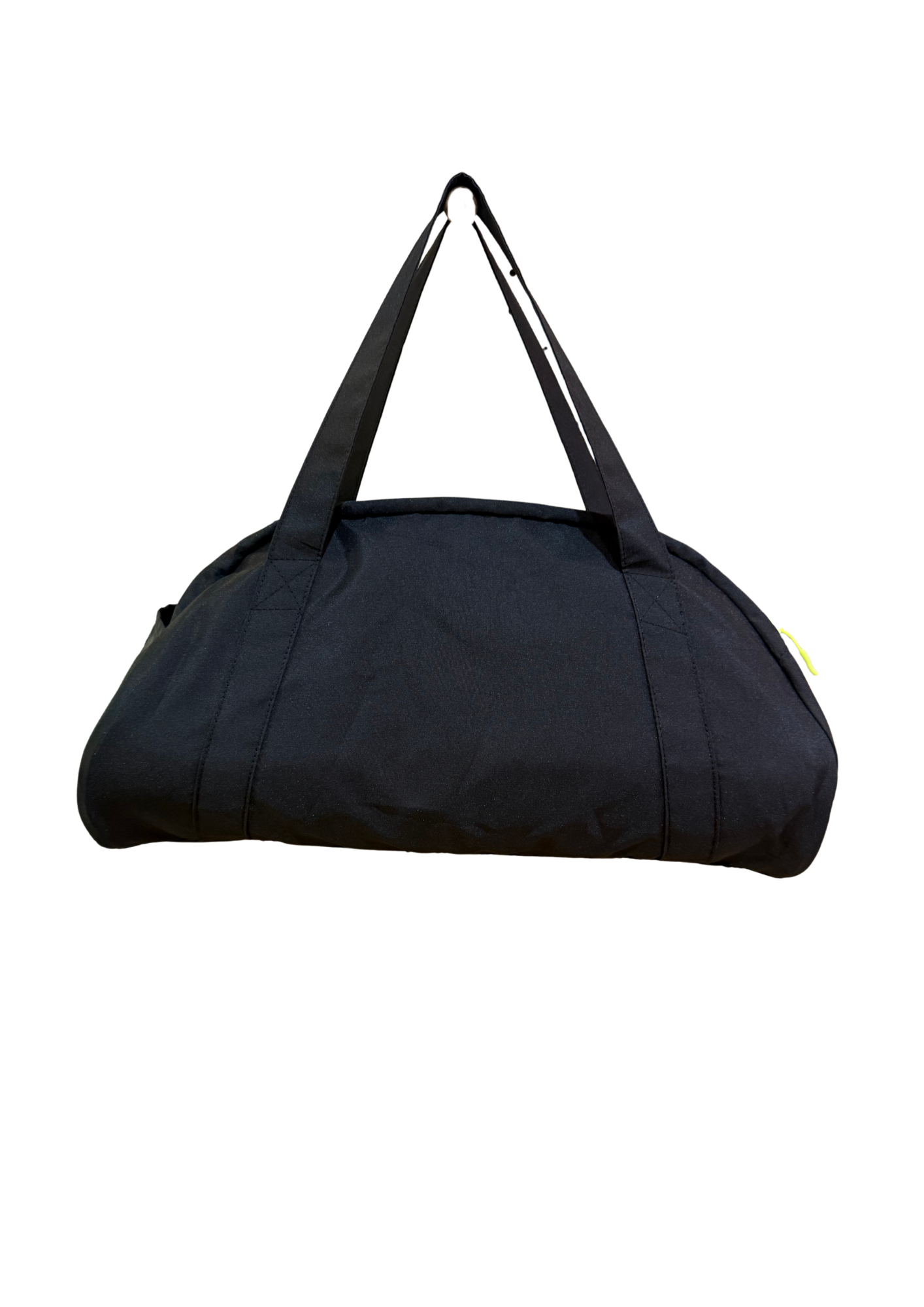 Sac de sport noir avec des touches de vert fluo