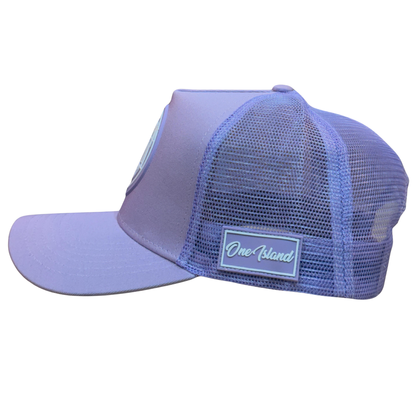 Casquette violet Lila avec logo bleu SXM
