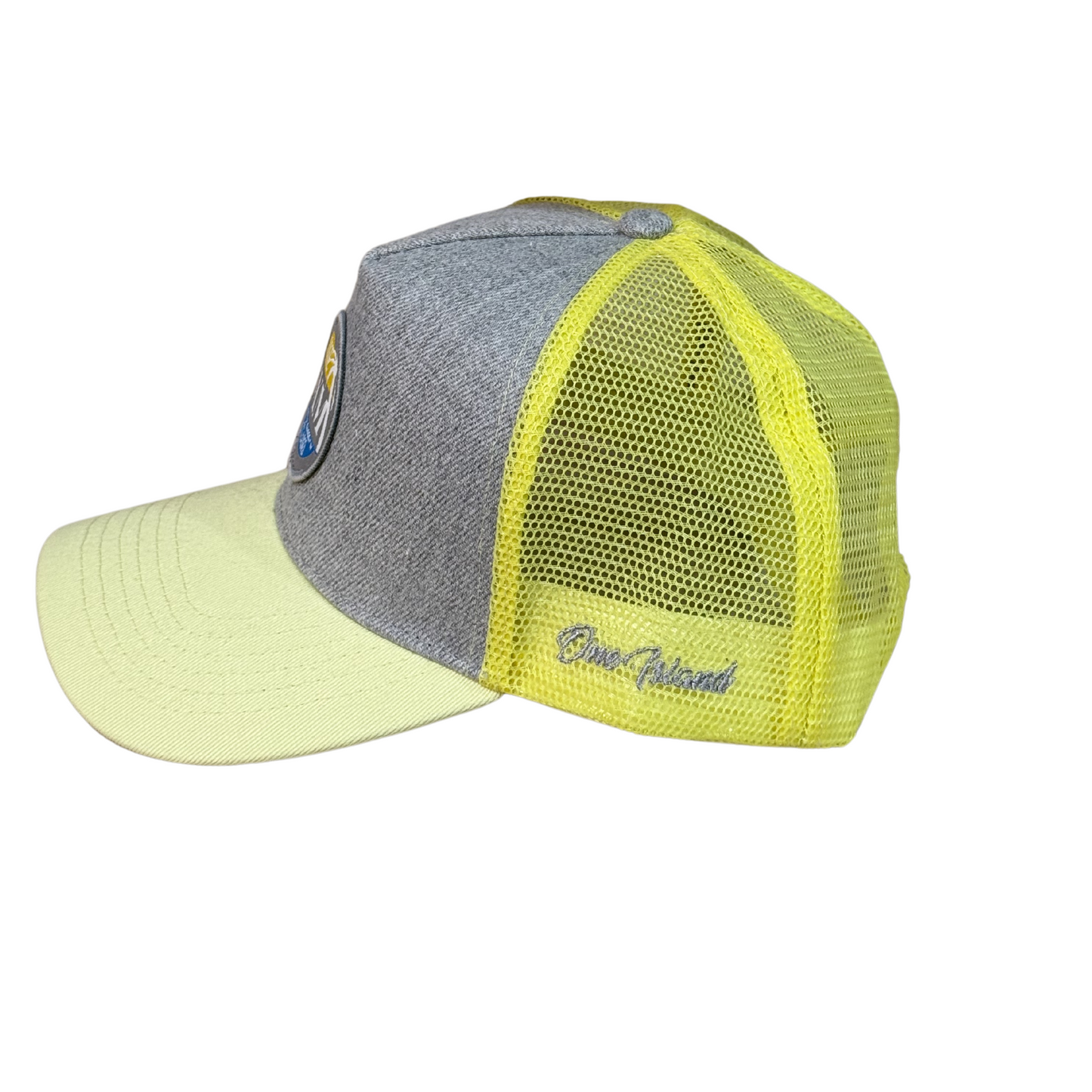 Casquette enfant SXM jaune/grise