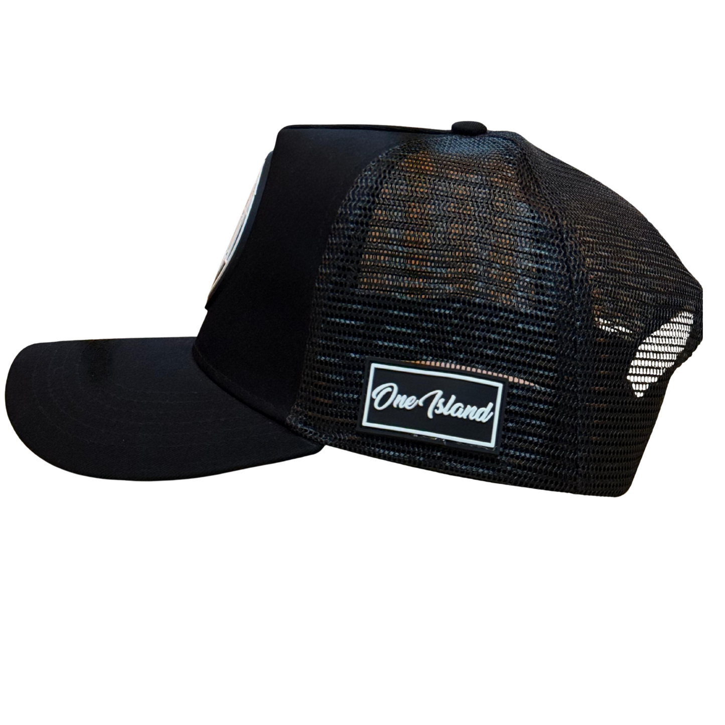 Casquette noir avec logo bleu ciel SXM