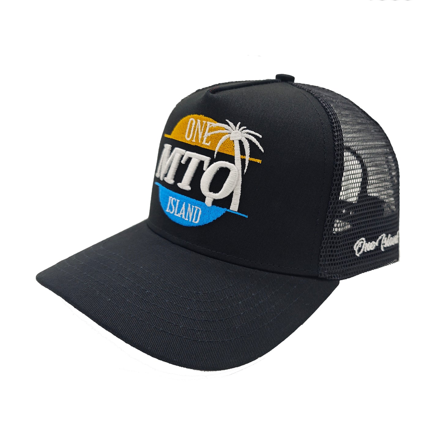 Casquette noire brode logo MTQ