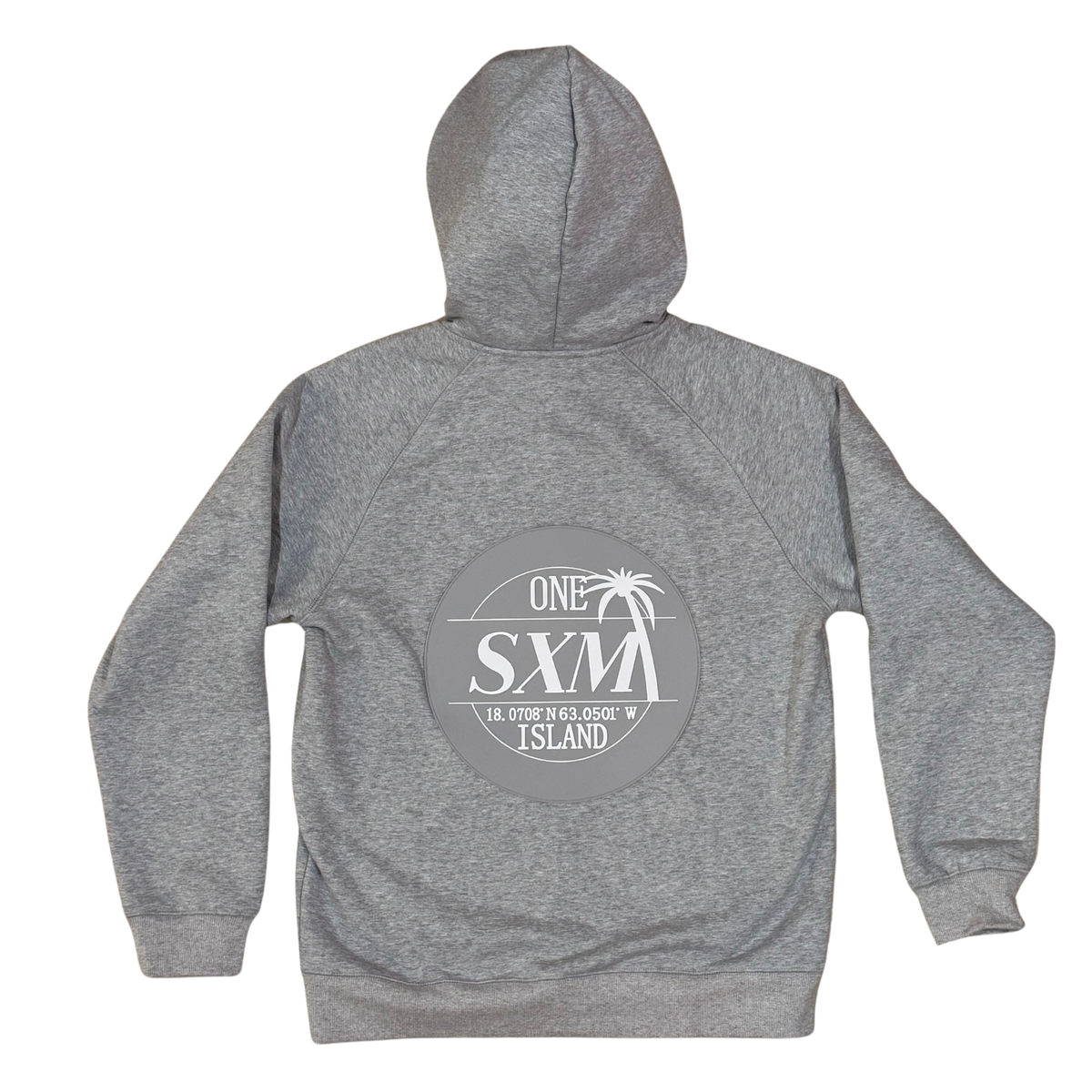 Veste Hoodie One Island SXM Gris