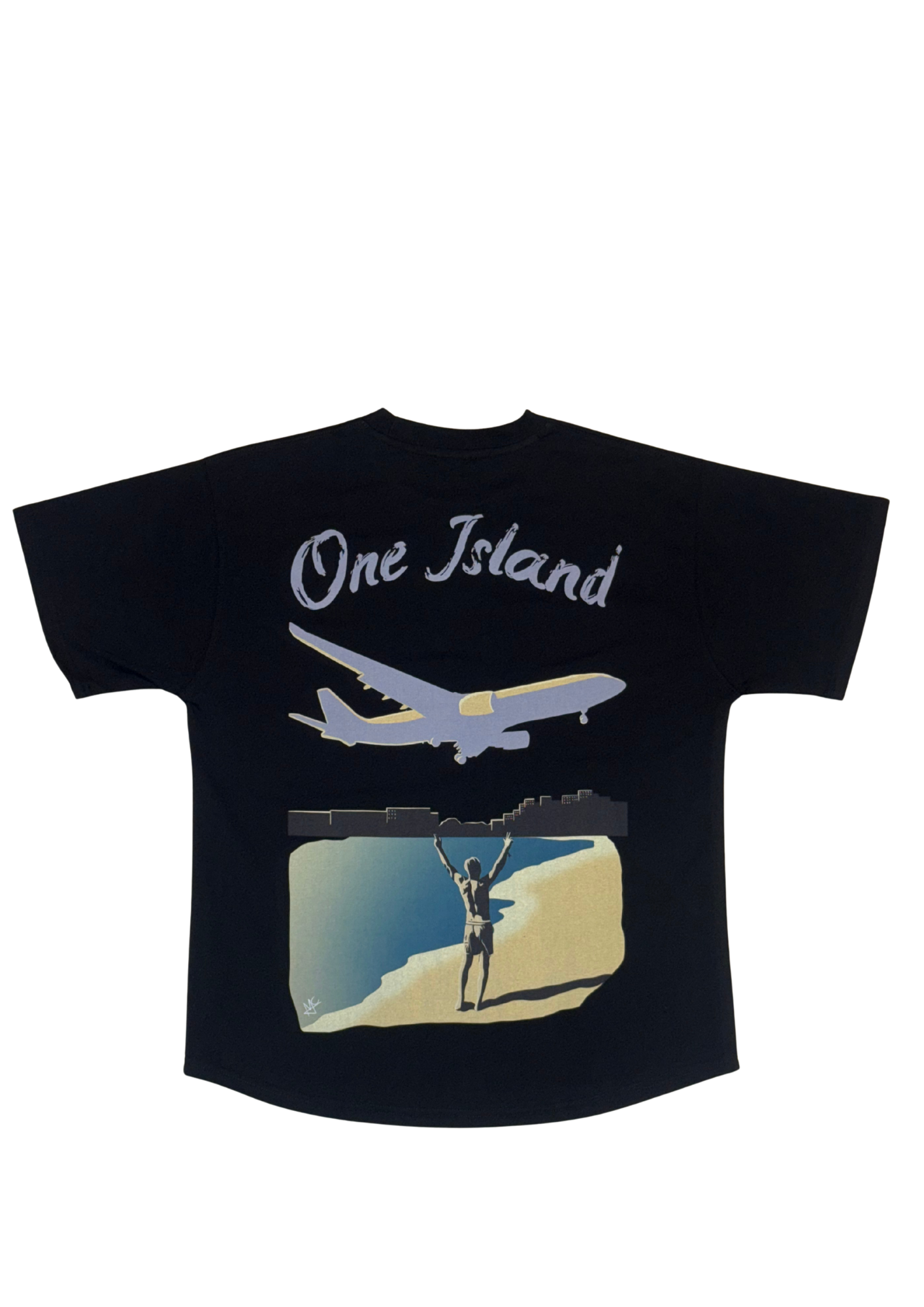 T-Shirt manches courtes noir adulte SXM