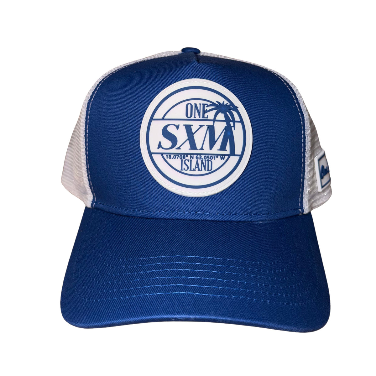 Casquette SXM Bleu roi et blanc