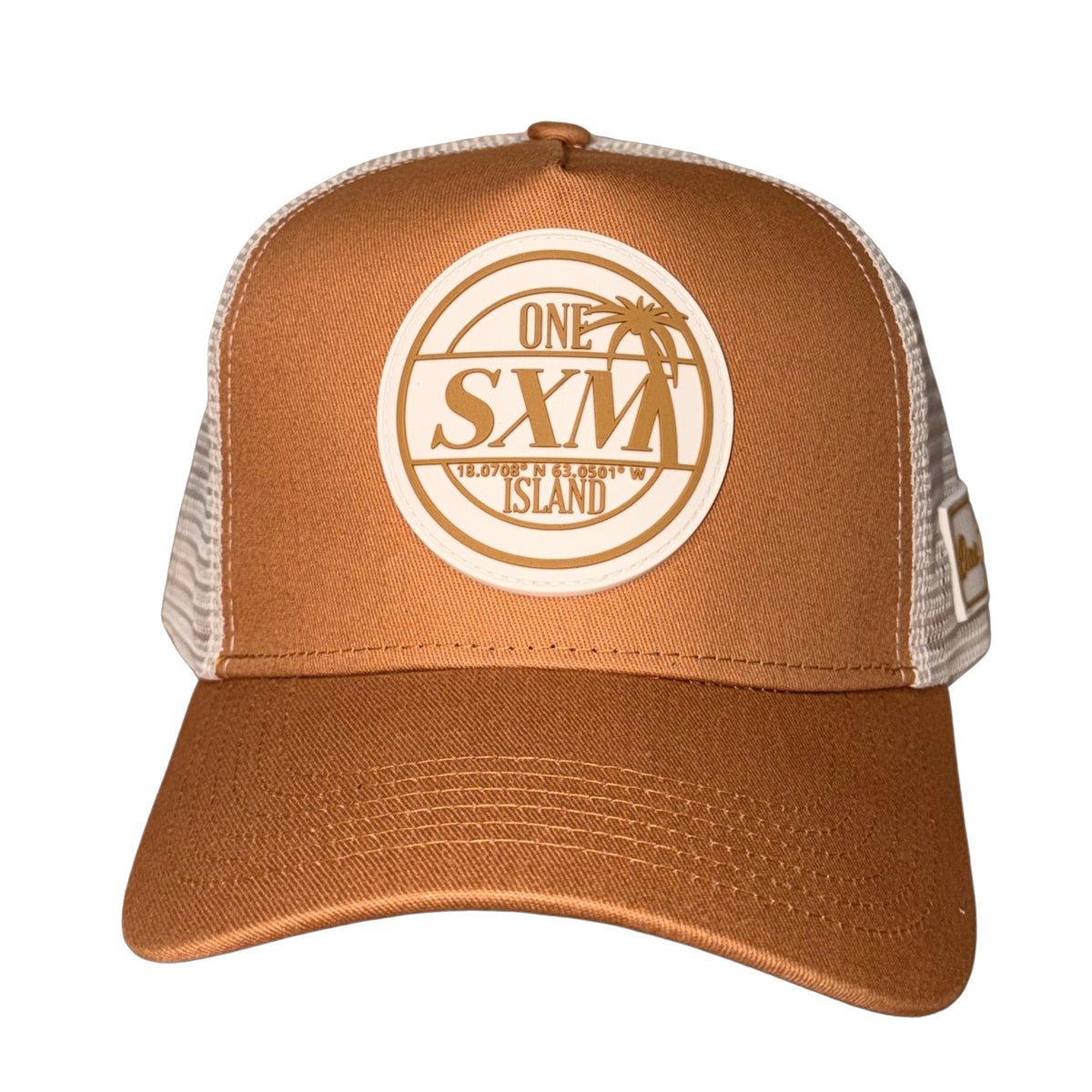 Casquette SXM Camel et beige