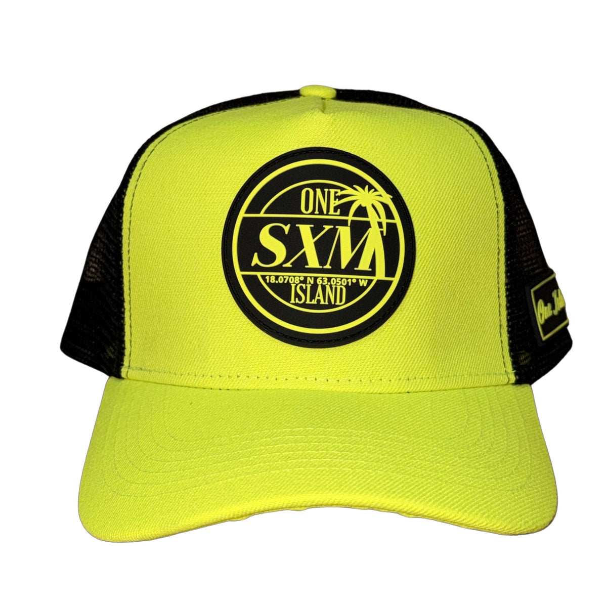 Casquette SXM Jaune fluo et noir