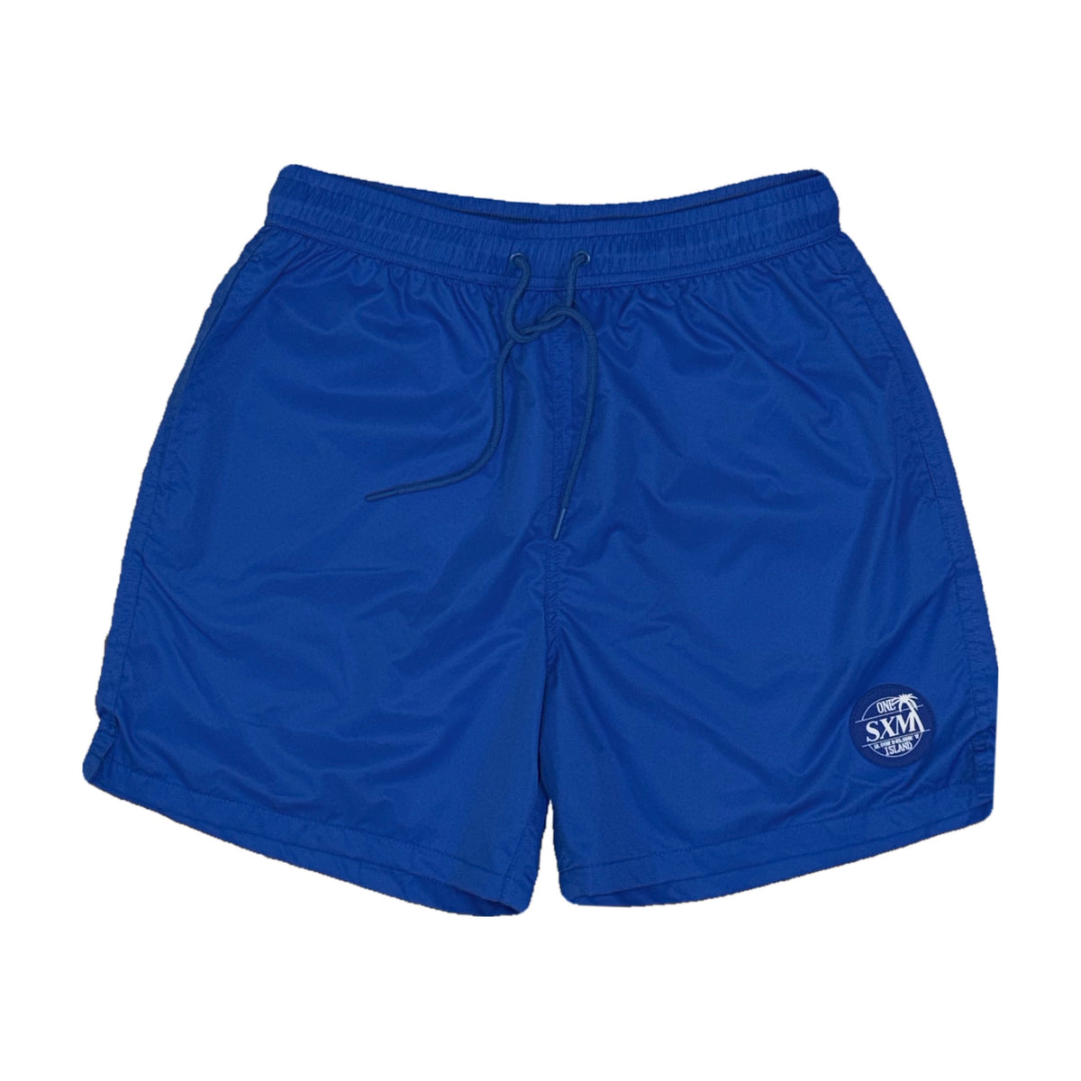 Short de bain bleu électrique