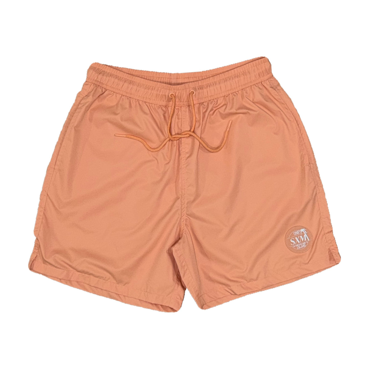 Short de bain corail