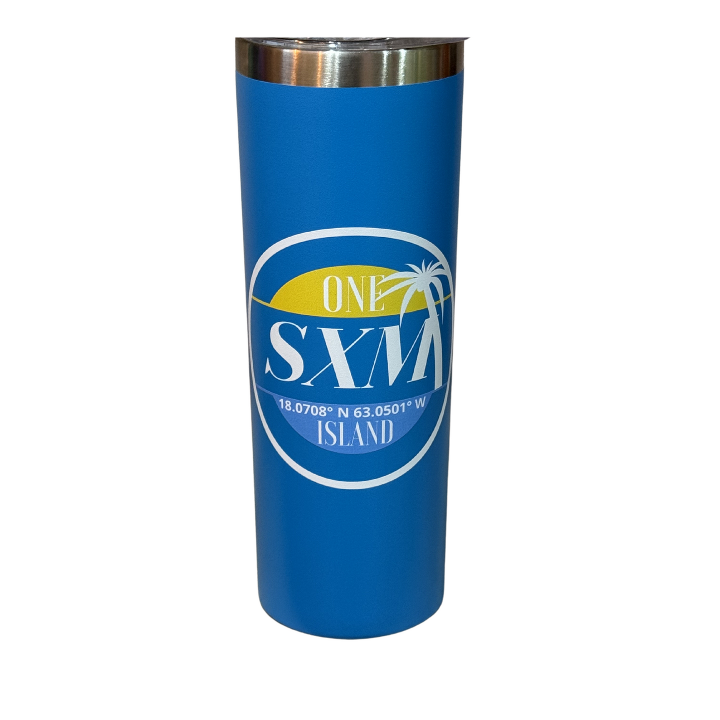 Tumbler moyen SXM bleu