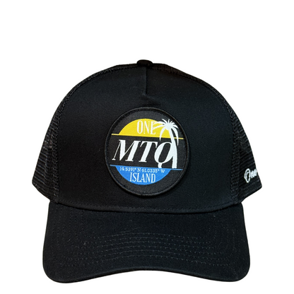 Casquette MTQ noir avec logo blanc