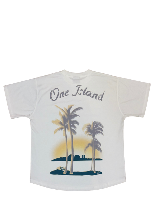 T-Shirt manches courtes blanc adulte SXM