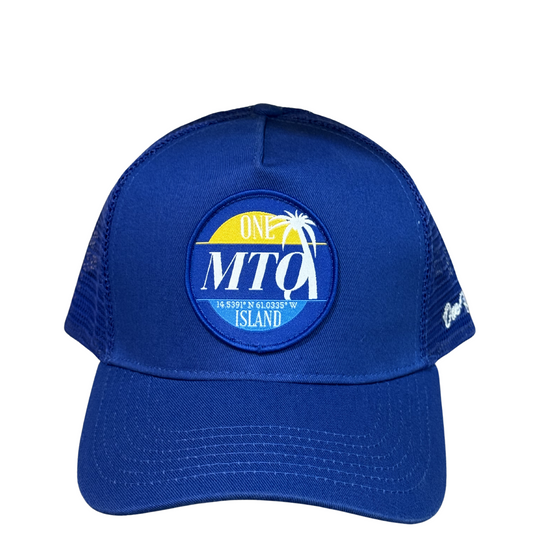 Casquette Bleu roi MTQ