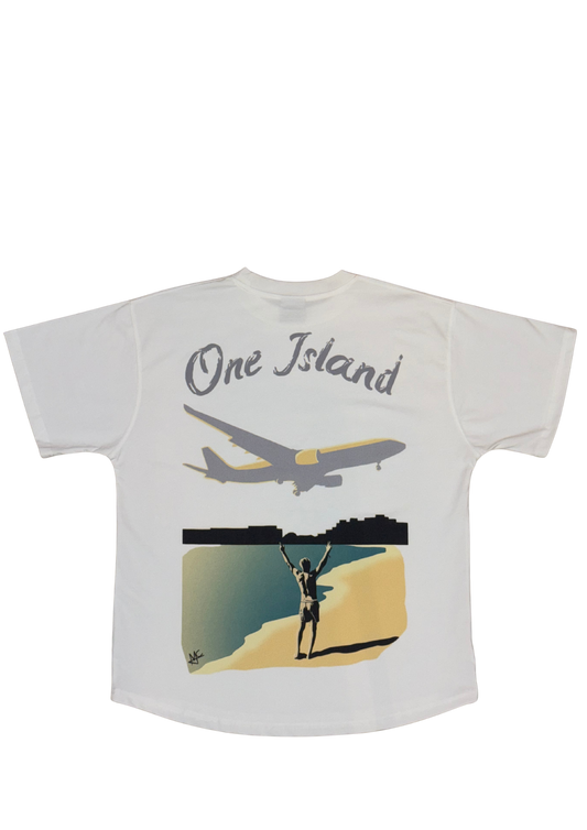 T-Shirt manches courtes blanc adulte SXM