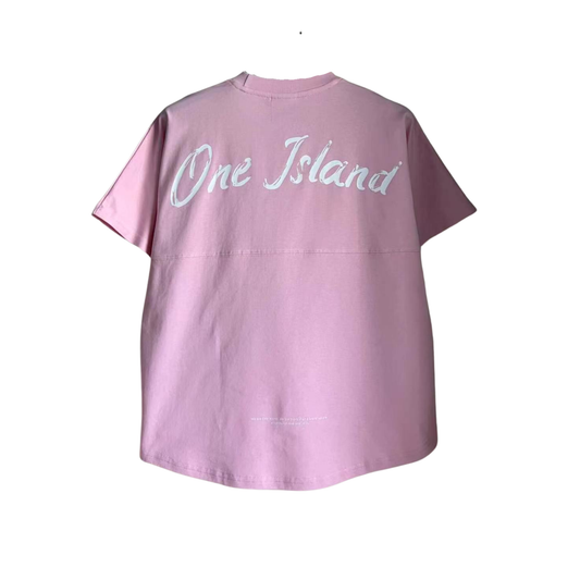 T-shirt enfant One Island - Rose