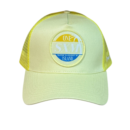 Casquette Jaune pastel SXM