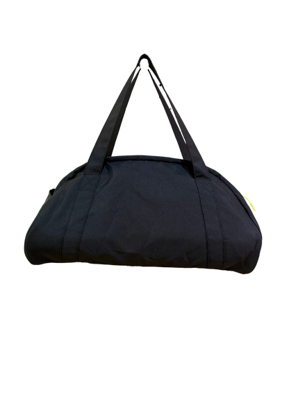 Sac de sport noir avec des touches de vert fluo