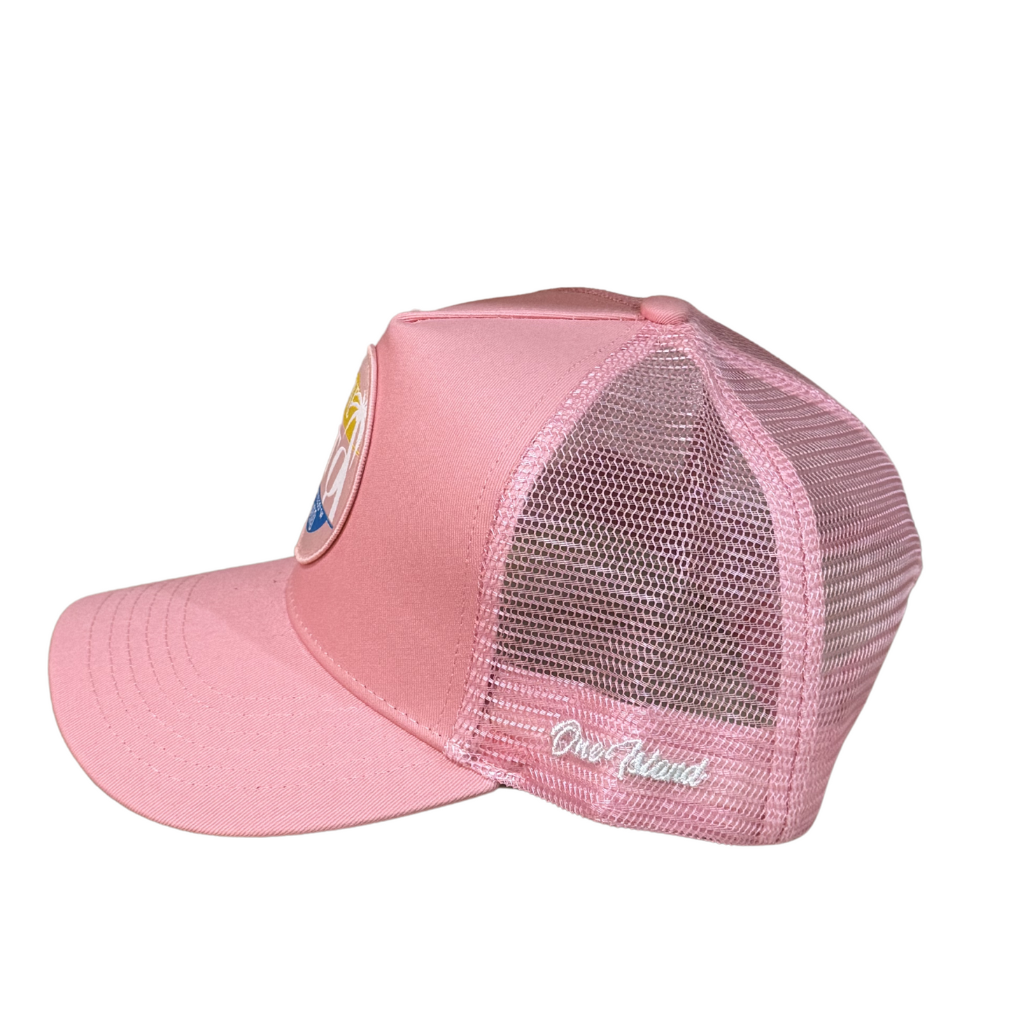 Casquette MTQ rose avec logo blanc