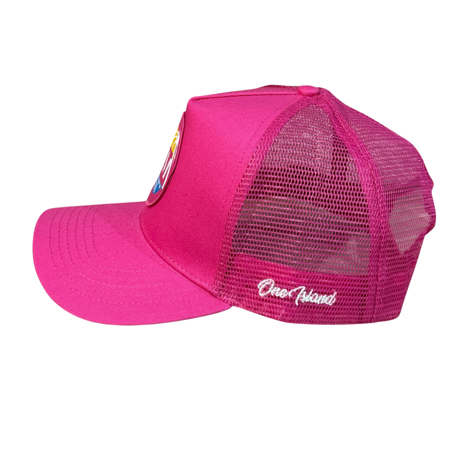 Casquette Rose fluo SXM