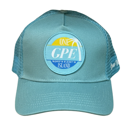 Casquette Bleu turquoise GPE