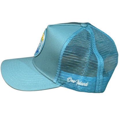 Casquette Bleu turquoise GPE