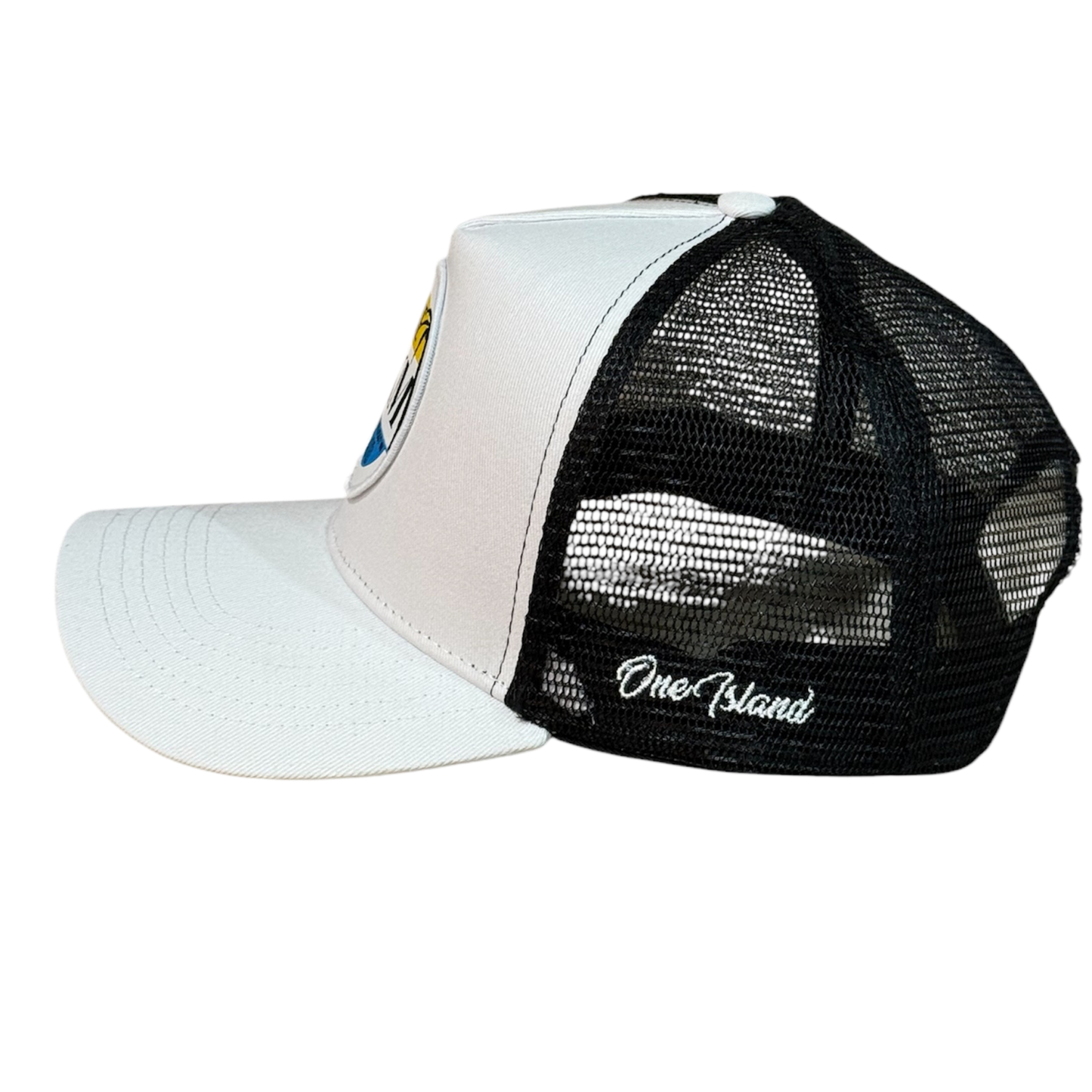 Casquette bi-color Blanche et Noire SXM