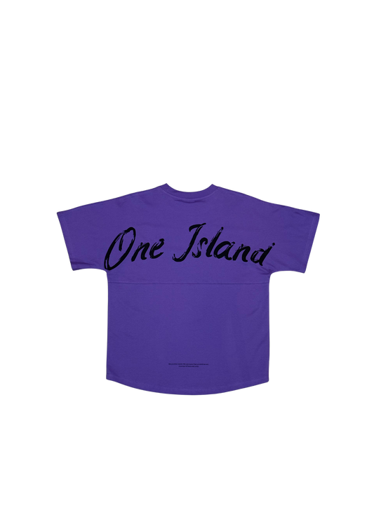 T-Shirt manches courtes violet adulte SXM (Copie)