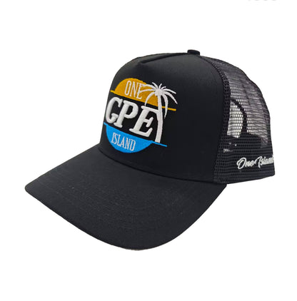 Casquette noire brode logo GPE
