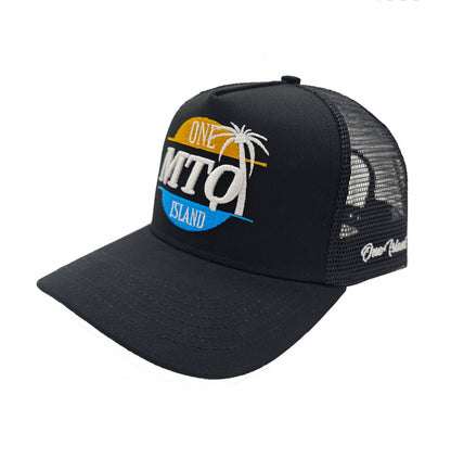 Casquette noire brode logo MTQ