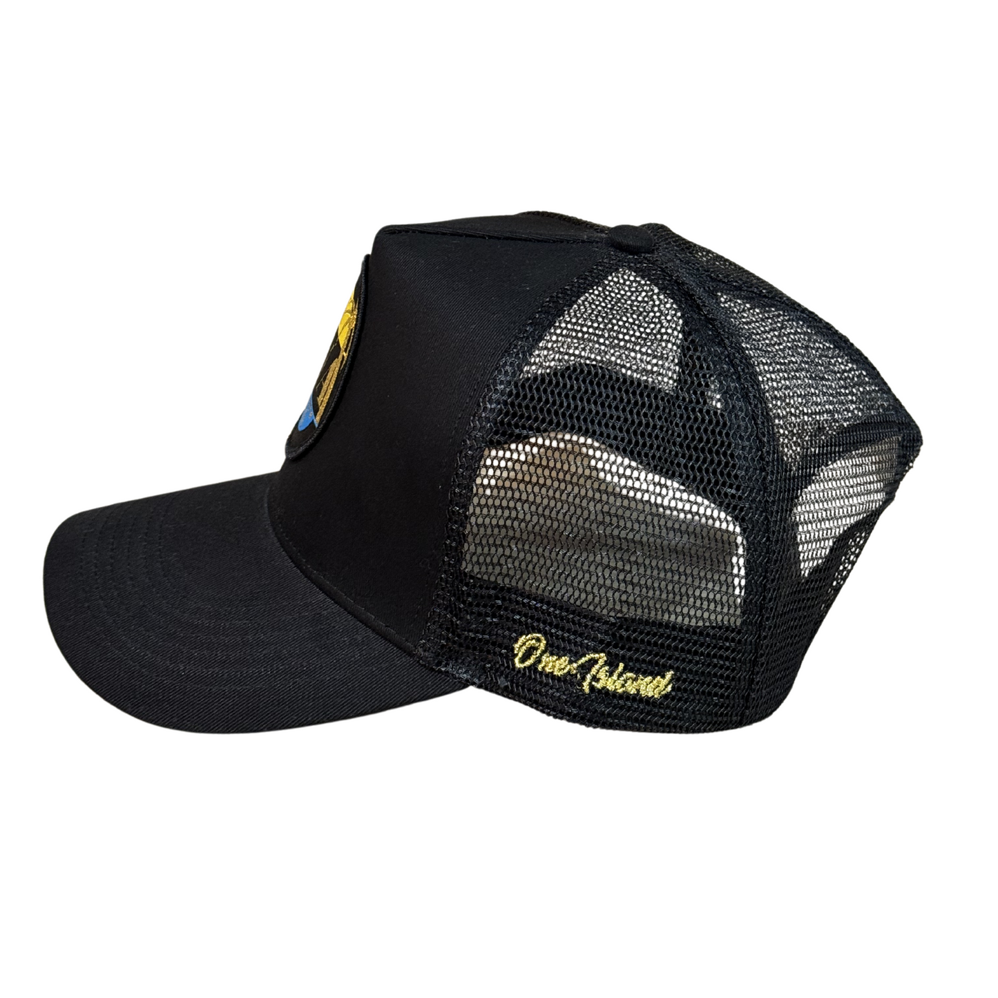 Casquette AUA noir avec logo doré