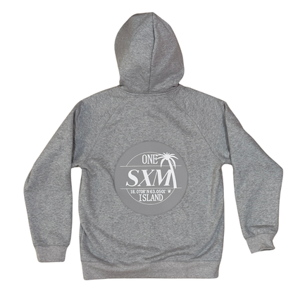 Veste Hoodie One Island SXM Gris