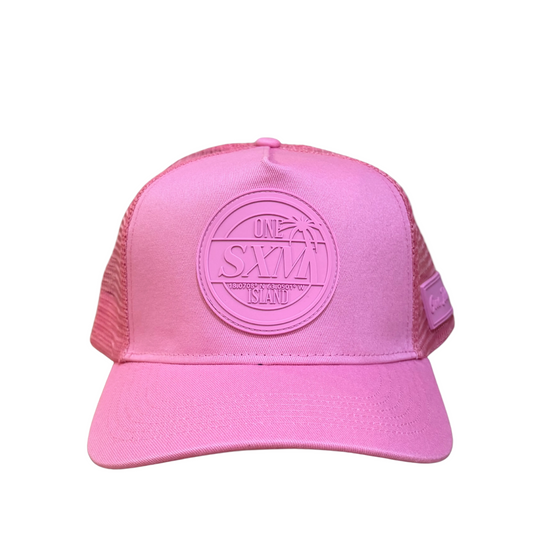Casquette rose SXM