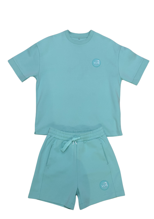 Ensemble mixte Bleu Turquoise SXM