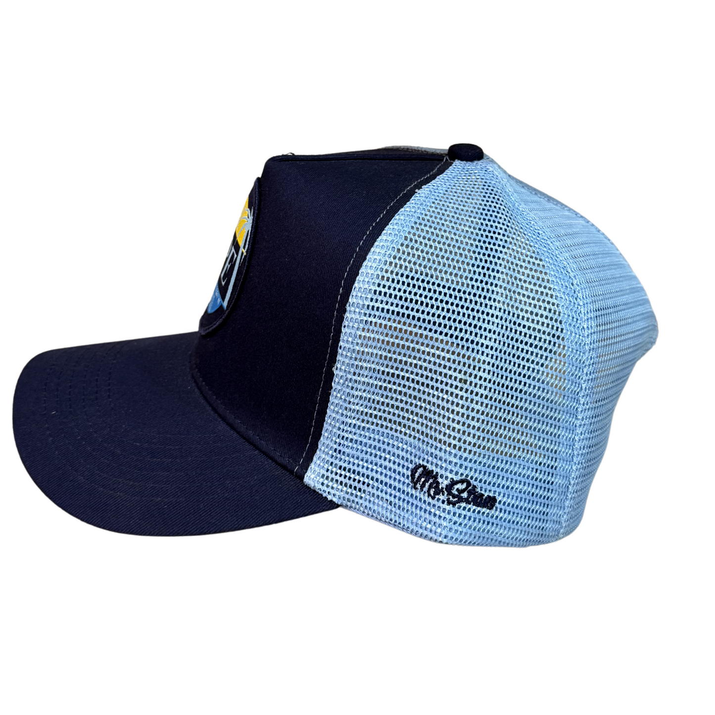 Casquette bicolore bleu GPE