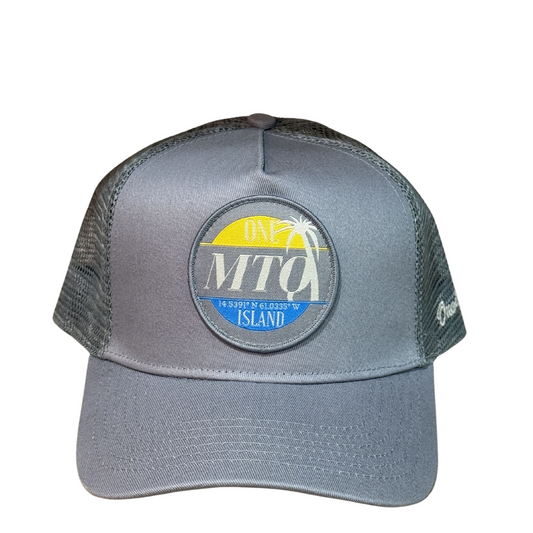 Casquette MTQ grise logo blanc