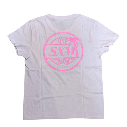 T-shirt enfant Rose SXM