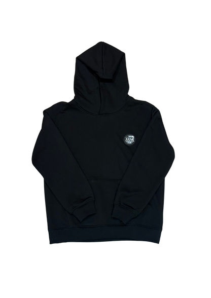 Hoodies a capuche noir avec logo SXM