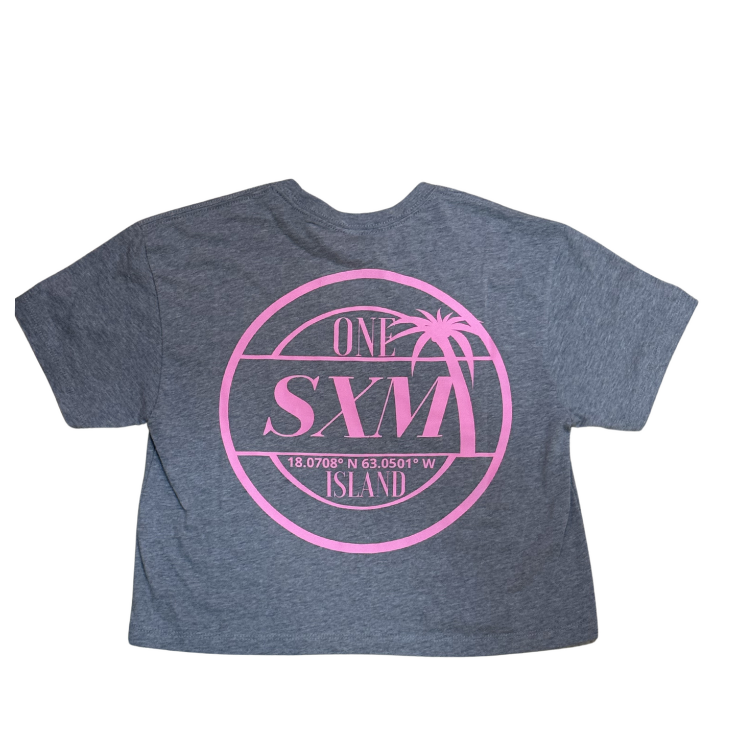 T-shirt crop-top Gris SXM