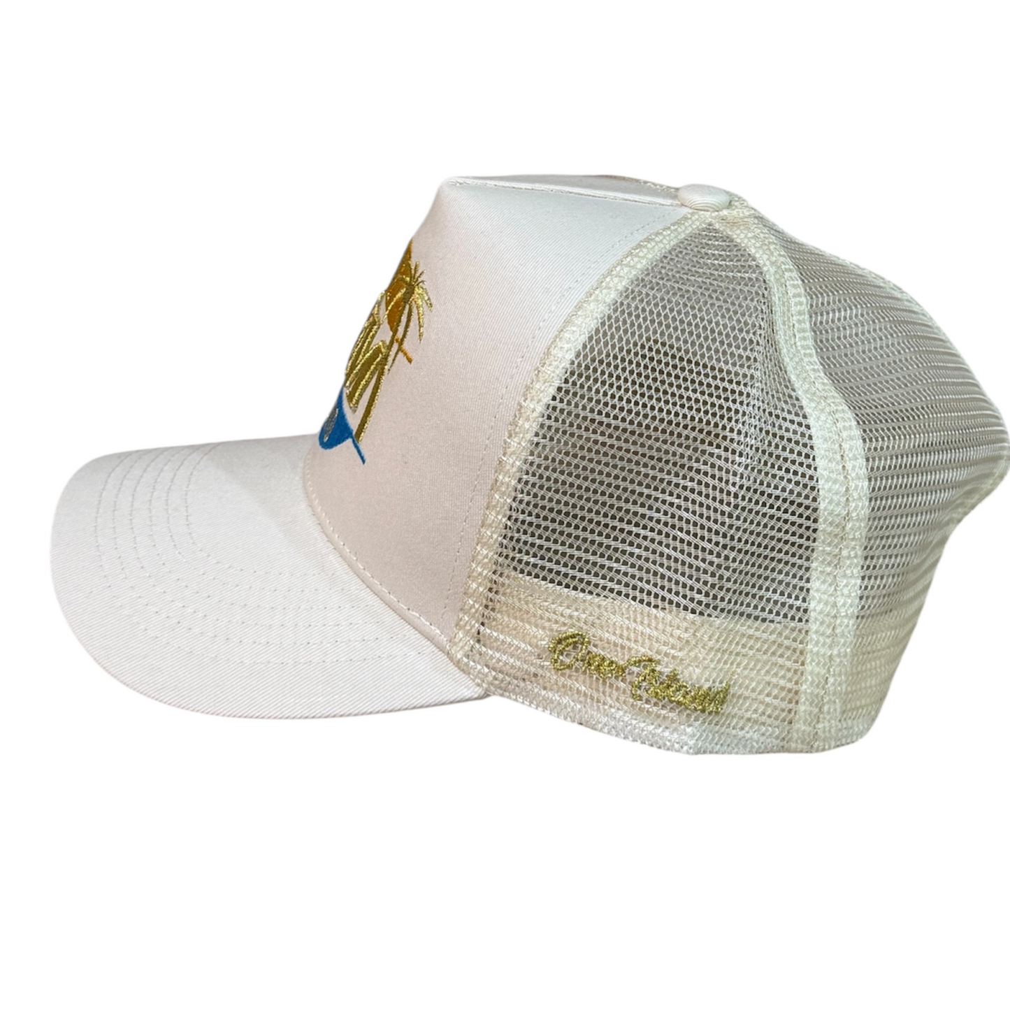 Casquette brode SXM beige