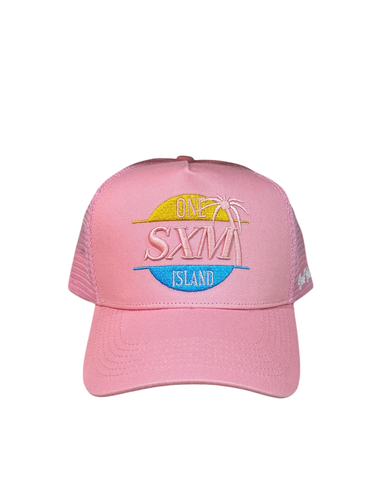 Casquette brode SXM rose