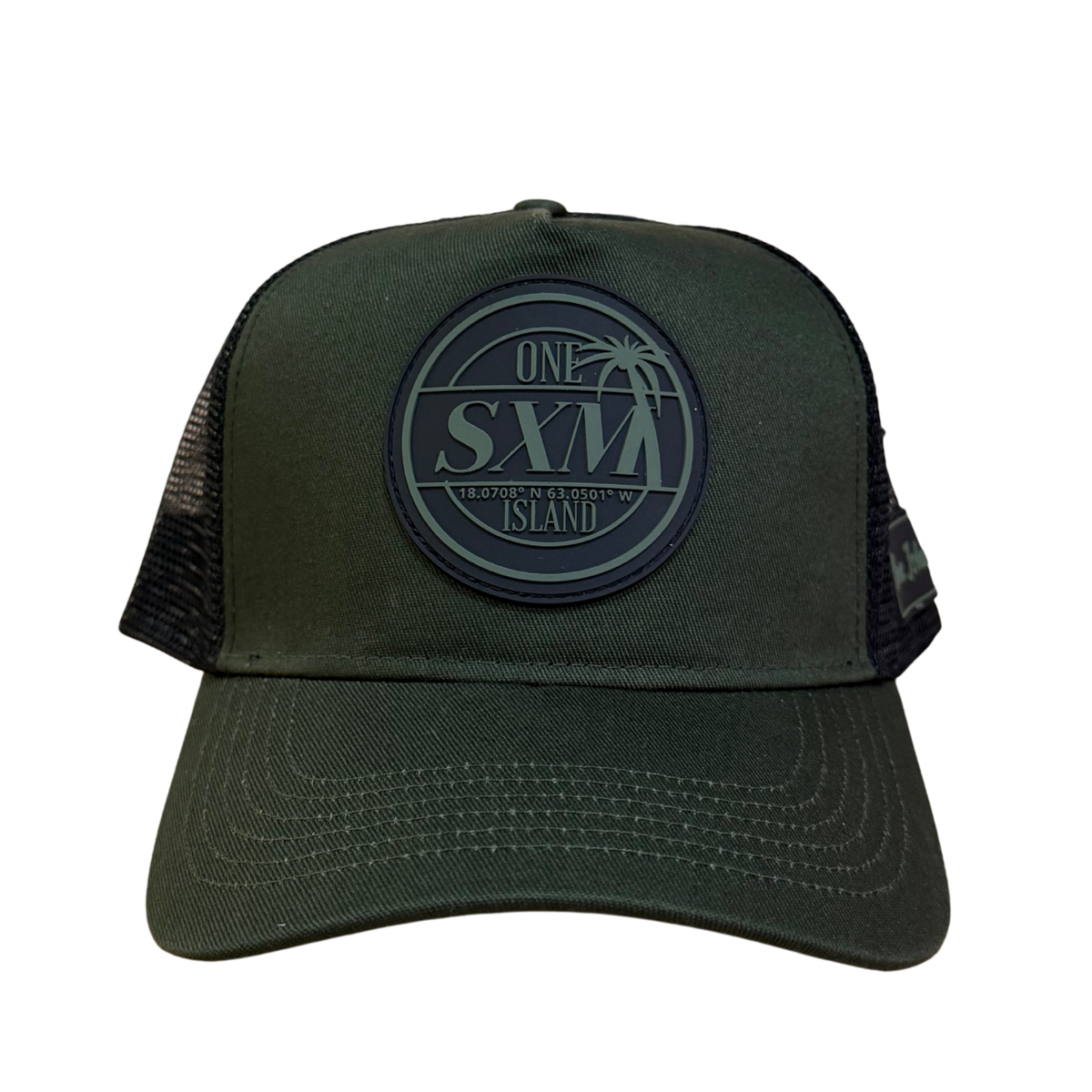 Casquette kaki avec logo kaki SXM