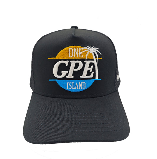 Casquette noire brode logo GPE