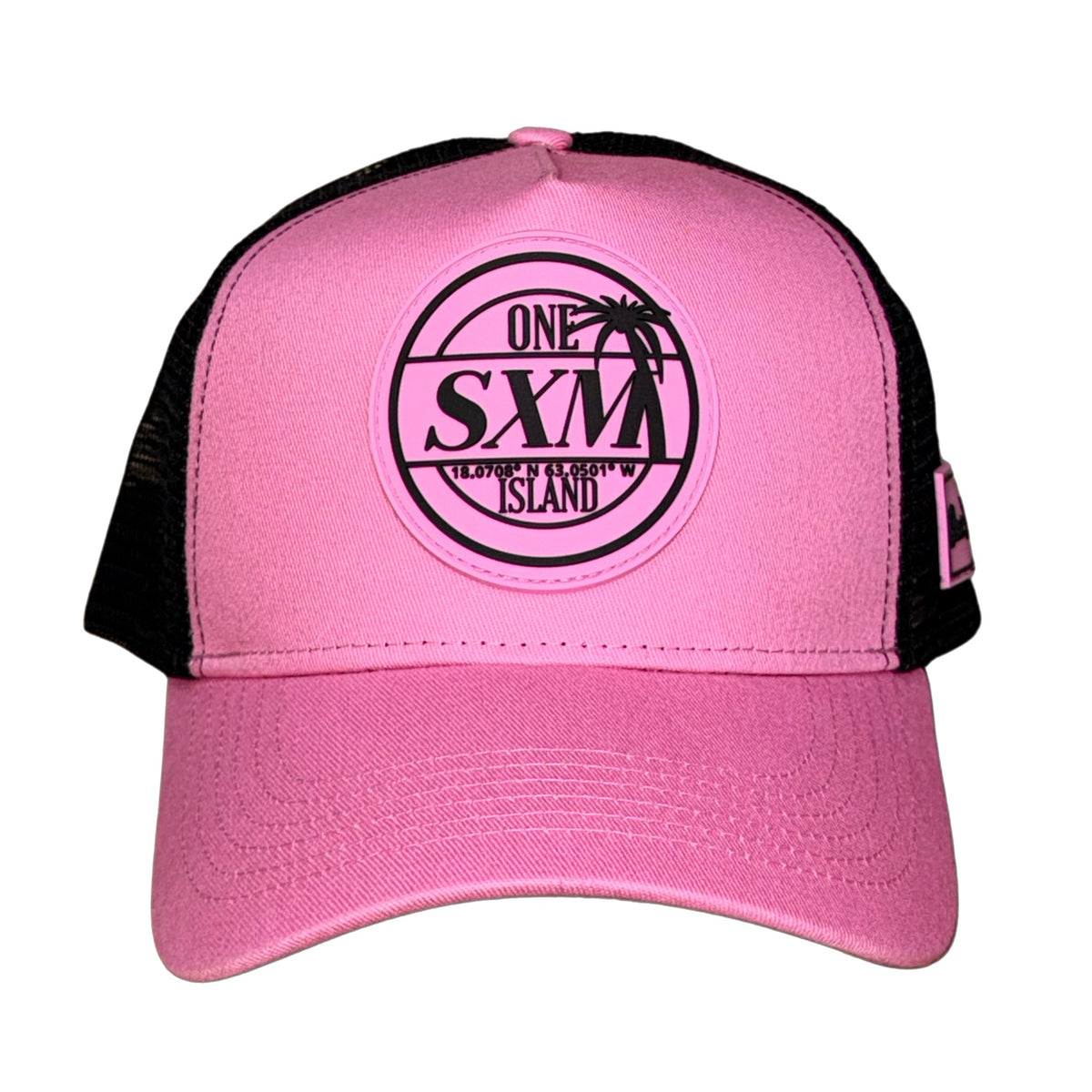 Casquette SXM Rose et noir